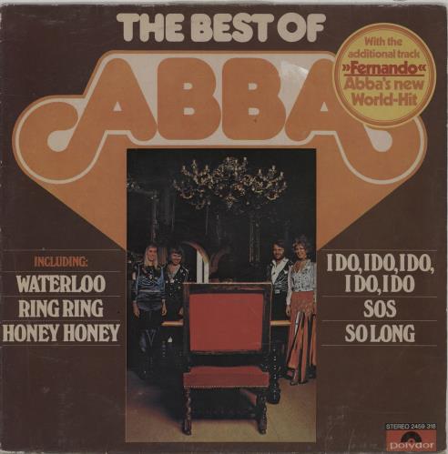 Abba The Best Of Abba - EX vinyl LP album (LP record) German ABBLPTH764602