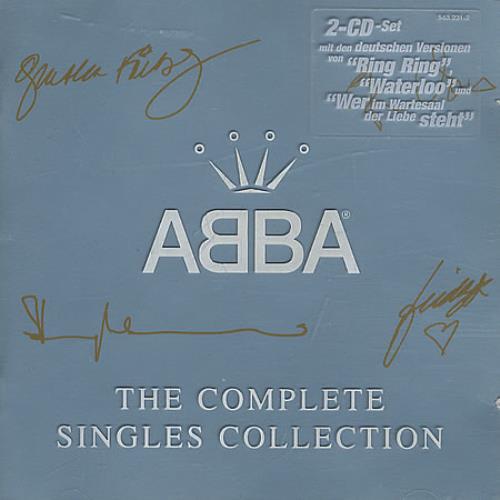 Abba The Complete Singles Collection 2 CD album set (Double CD) German ABB2CTH153128
