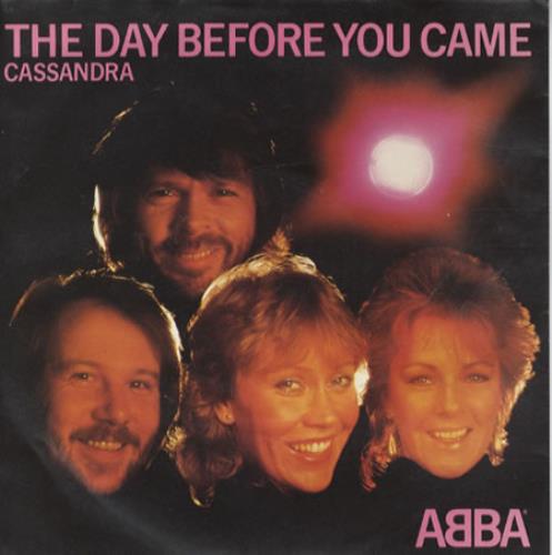 Abba The Day Before You Came - Inj 7" vinyl single (7 inch record / 45) UK ABB07TH42474