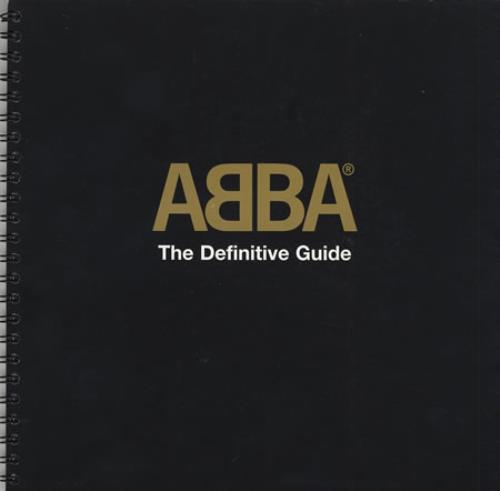 Abba The Definitive Guide media press kit Swedish ABBKITH394260