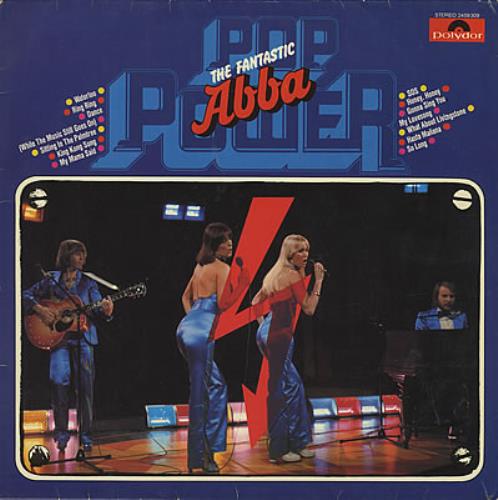 Abba The Fantastic Abba vinyl LP album (LP record) German ABBLPTH226518
