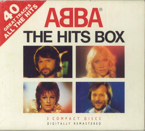 Abba The Hits Box - CD Box UK CD Album Box Set (74355)