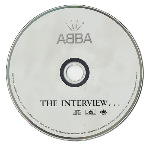 Abba The Interview... CD album (CDLP) UK ABBCDTH495326