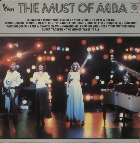 Abba The Must Of ABBA vinyl LP album (LP record) French ABBLPTH877958