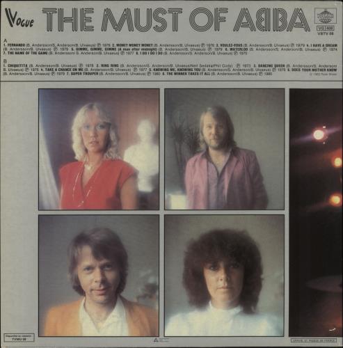 Abba The Must Of ABBA vinyl LP album (LP record) French ABBLPTH877958