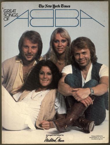 Abba The New York Times Great Songs of Abba book US ABBBKTH705078