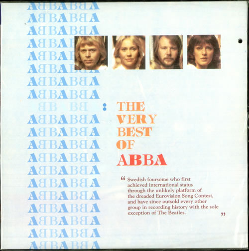 Abba The Very Best Of Abba vinyl LP album (LP record) Korean ABBLPTH135500