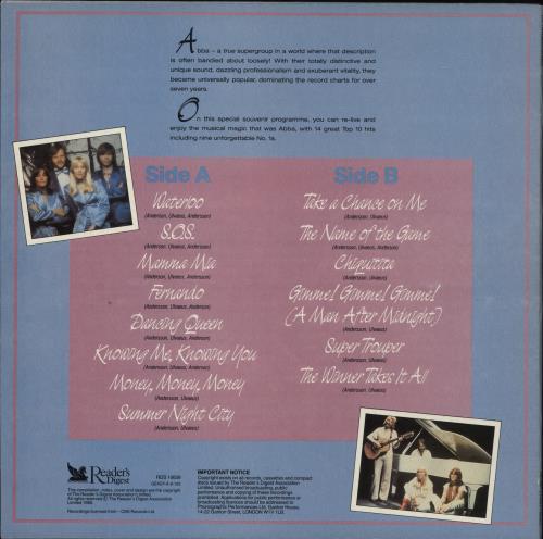 Abba The Very Best Of vinyl LP album (LP record) UK ABBLPTH229720