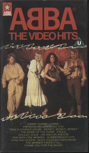 Abba The Video Hits video (VHS or PAL or NTSC) UK ABBVITH167602