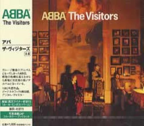 Abba The Visitors CD album (CDLP) Japanese ABBCDTH184201