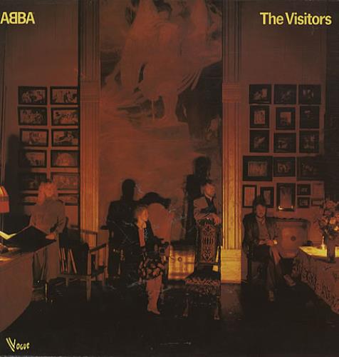 Abba The Visitors vinyl LP album (LP record) French ABBLPTH330389