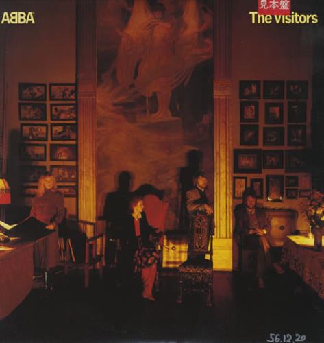 Abba The Visitors vinyl LP album (LP record) Japanese ABBLPTH411308