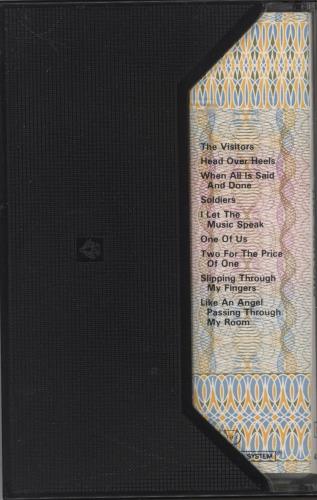 Abba The Visitors cassette album UK ABBCLTH643982