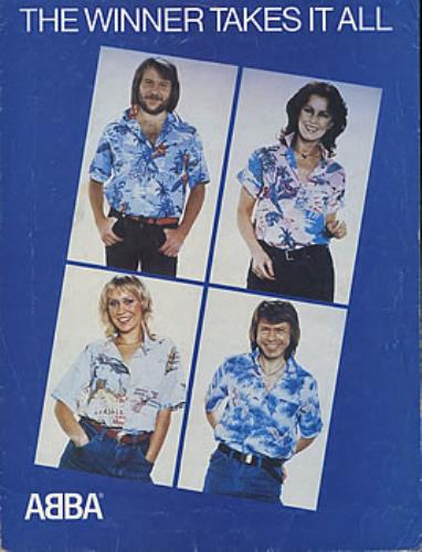 Abba The Winner Takes It All sheet music UK ABBSMTH236672