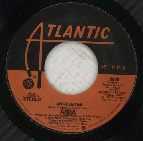 Abba Voulez-Vous 7" vinyl single (7 inch record / 45) US ABB07VO69395
