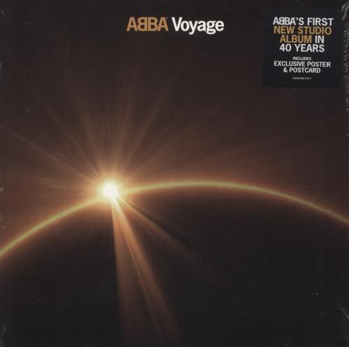 Abba Voyage + Poster & Postcard - Sealed vinyl LP album (LP record) UK ABBLPVO870997