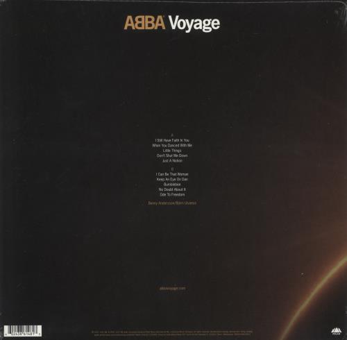 Abba Voyage + Poster & Postcard - Sealed vinyl LP album (LP record) UK ABBLPVO870997