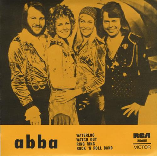 Abba Waterloo - EX 7" vinyl single (7 inch record / 45) Australian ABB07WA147400