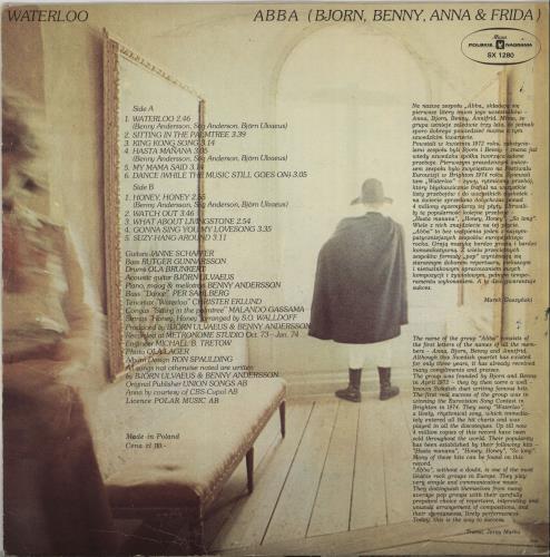 Abba Waterloo - VG vinyl LP album (LP record) Polish ABBLPWA658237