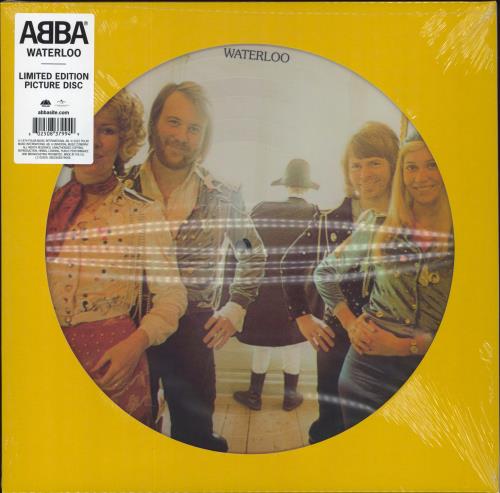 Abba Waterloo - Sealed UK picture disc LP (vinyl picture disc album ...