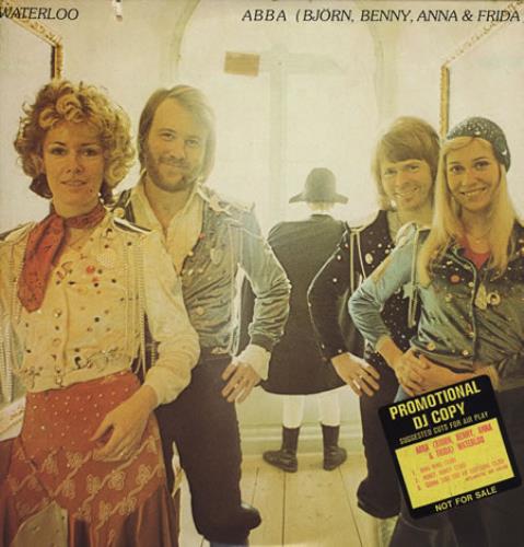 Abba Waterloo vinyl LP album (LP record) US ABBLPWA252746