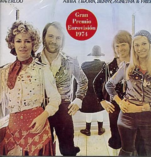 Abba Waterloo vinyl LP album (LP record) Colombian ABBLPWA263780
