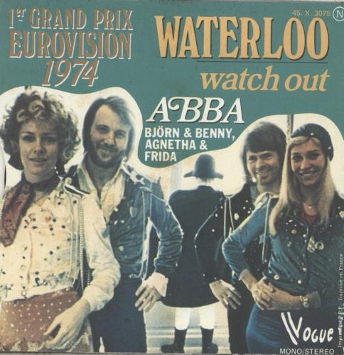 Abba Waterloo 7" vinyl single (7 inch record / 45) French ABB07WA69053