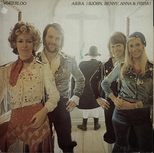 Abba Waterloo vinyl LP album (LP record) Canadian ABBLPWA71343