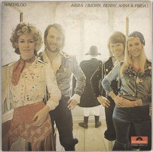 Abba Waterloo vinyl LP album (LP record) Hong Kong ABBLPWA719320