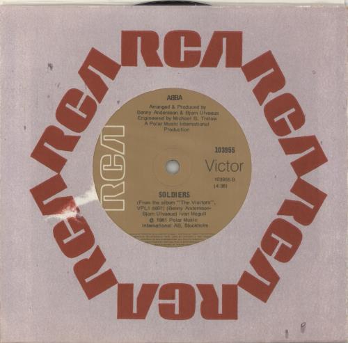 Abba When All Is Said And Done 7" vinyl single (7 inch record / 45) Australian ABB07WH878374