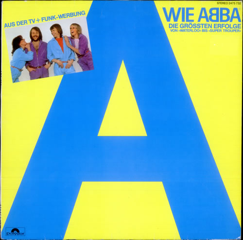 Abba Wie Abba vinyl LP album (LP record) German ABBLPWI47158