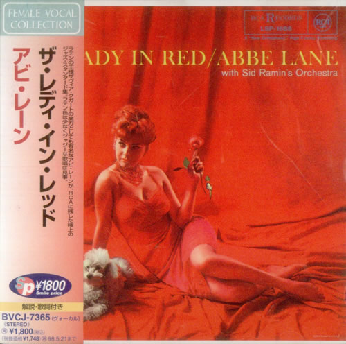 Abbe Lane The Lady In Red CD album (CDLP) Japanese ENACDTH96426