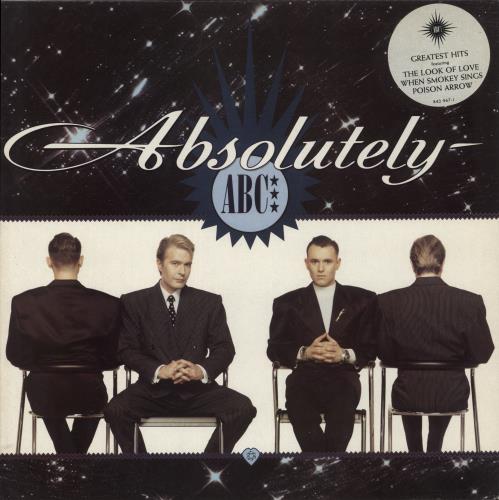 ABC Absolutely - Hype Sticker vinyl LP album (LP record) UK ABCLPAB784730