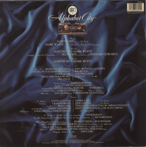 ABC Alphabet City vinyl LP album (LP record) UK ABCLPAL240849