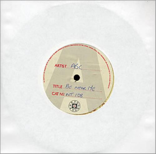 ABC Be Near Me 7" vinyl single (7 inch record / 45) UK ABC07BE356305