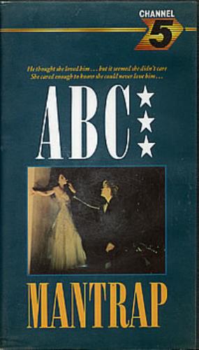 ABC Mantrap video (VHS or PAL or NTSC) UK ABCVIMA190640