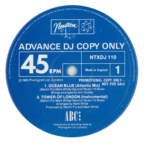 ABC Ocean Blue 12" vinyl single (12 inch record / Maxi-single) UK ABC12OC92754