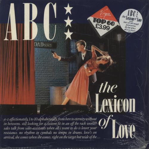 ABC The Lexicon Of Love + Hype Sticker + Shrink vinyl LP album (LP record) UK ABCLPTH743131