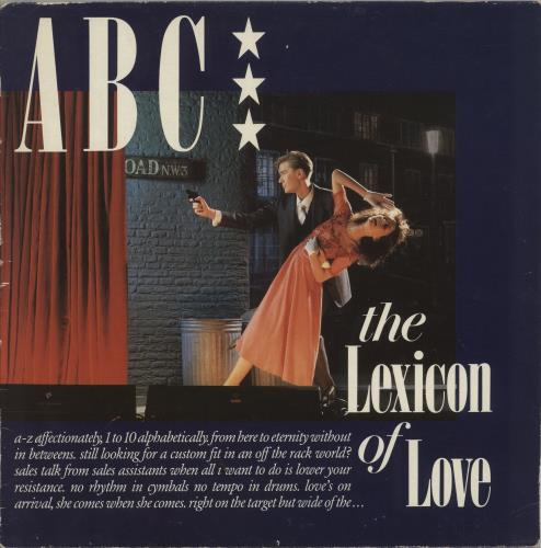 ABC The Lexicon Of Love + Inner  VG Sleeve vinyl LP album (LP record) UK ABCLPTH870007