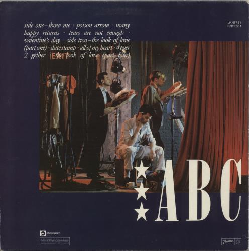 ABC The Lexicon Of Love + Inner  VG Sleeve vinyl LP album (LP record) UK ABCLPTH870007