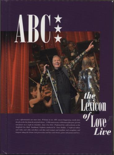 ABC The Lexicon Of Love Live 3-CD album set (Triple CD) UK ABC3CTH865982