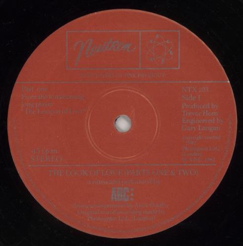 ABC The Look Of Love 12" vinyl single (12 inch record / Maxi-single) UK ABC12TH27695