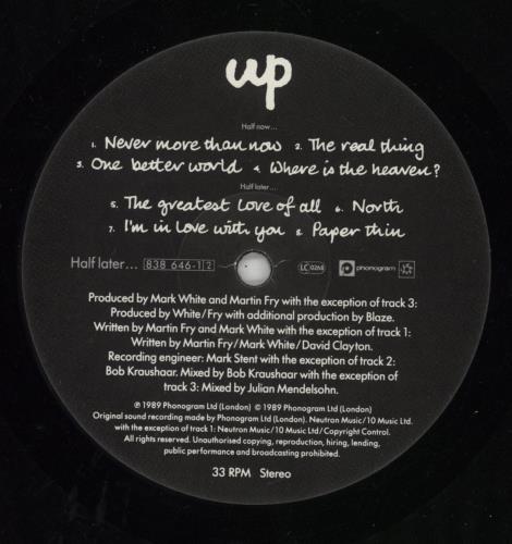ABC Up vinyl LP album (LP record) UK ABCLPUP400106
