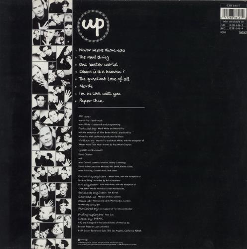 ABC Up vinyl LP album (LP record) UK ABCLPUP400106