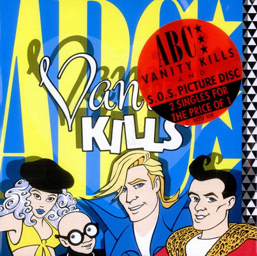 ABC Vanity Kills + S.O.S. Picture Disc 7" vinyl single (7 inch record / 45) UK ABC07VA16696