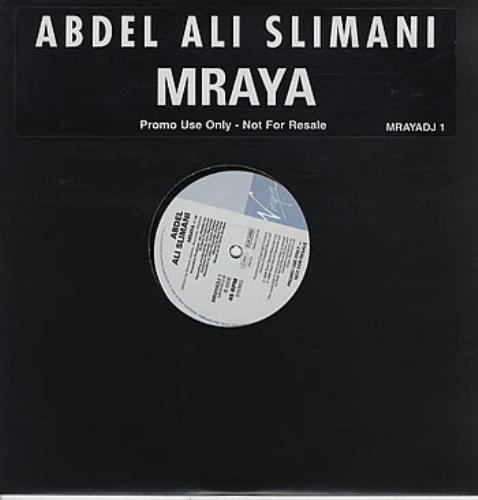 Abdel Ali Slimani Mraya 12" vinyl single (12 inch record / Maxi-single) UK AD912MR322723