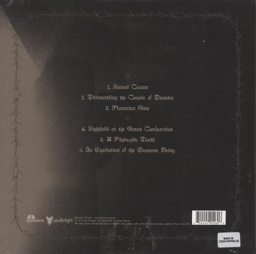 Abduction Black Blood - Orange With Black Yolk Vinyl - Sealed vinyl LP album (LP record) Czech 4D-LPBL857722