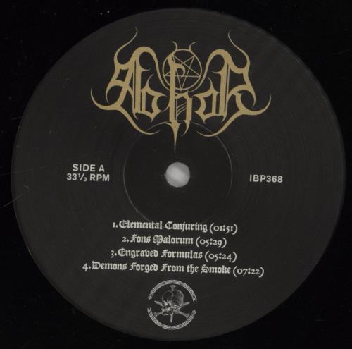 Abhor Occulta Religio vinyl LP album (LP record) German 8B9LPOC862892