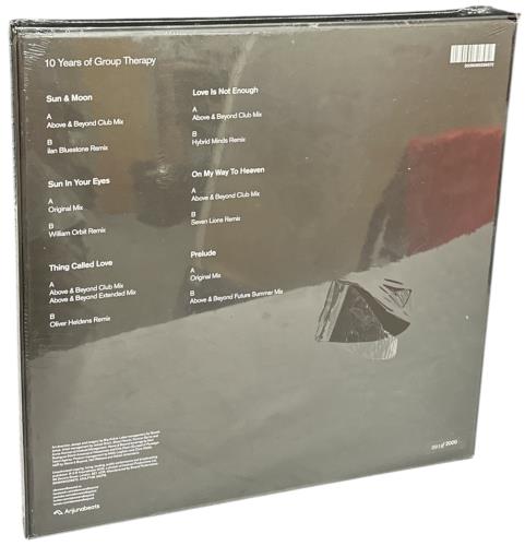 Above & Beyond 10 Years of Group Therapy - Numbered - Sealed Vinyl Box Set UK A8PVXYE869788
