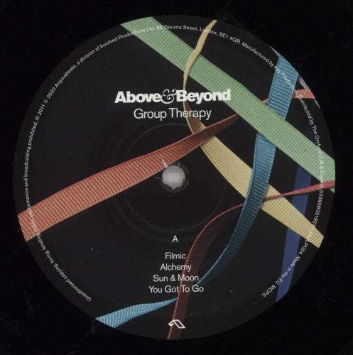 Above & Beyond Group Therapy 2-LP vinyl record set (Double LP Album) UK A8P2LGR881069